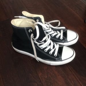 Converse High Top Sneakers- Black